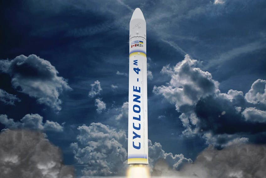 
Photo of a Cyclone rocket provided by Maritime Launch Services, the company hoping to set up in Canso. - Contributed
