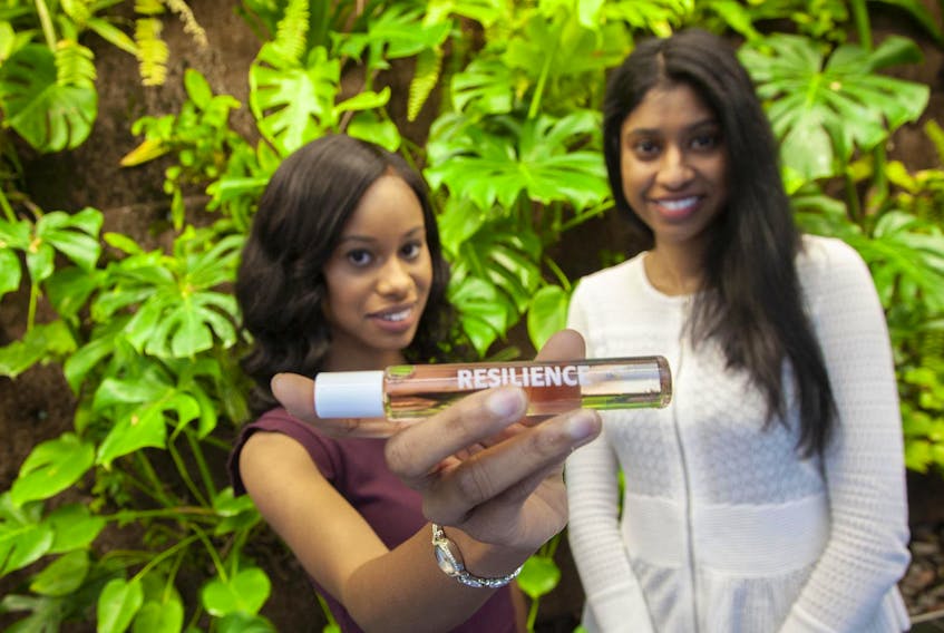 Ariel Gough and Edwina Govindsamy are co-founders of Bailly, a cruelty-free, vegan perfume. The duo are working in the fragrance industry in part to address fragrance sensitivity, which prevents some people from wearing perfume.