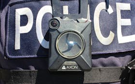 
This Axon body camera was issued to Kentville police officers in May 2018. The Halifax, Nova Scotia: Street Checks report recommended Halifax Regional Police use similar devices, but the police force has expressed reservations about the technology before. - Ian Fairclough
