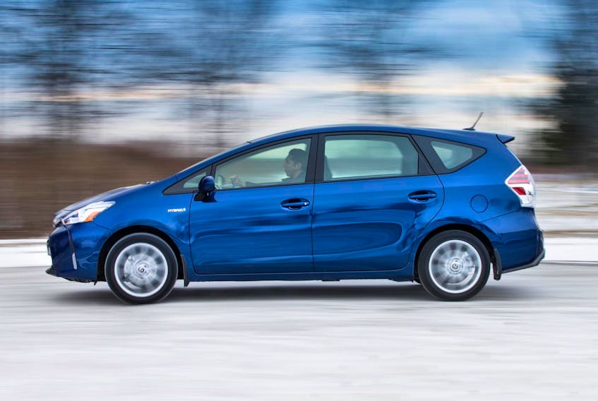 
For its combination of top-notch space and hilariously low fuel consumption and emissions, the Prius v makes a great choice for the environmentally-conscious shopper after plenty of space. - Paul Giamou
