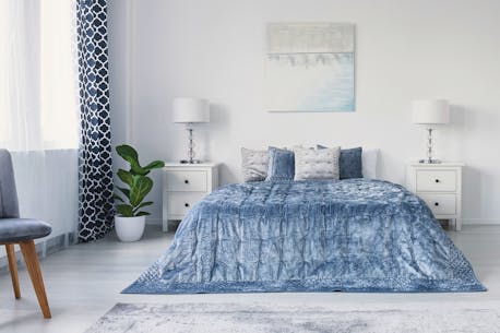 Update your bedroom with new curtains and bedding