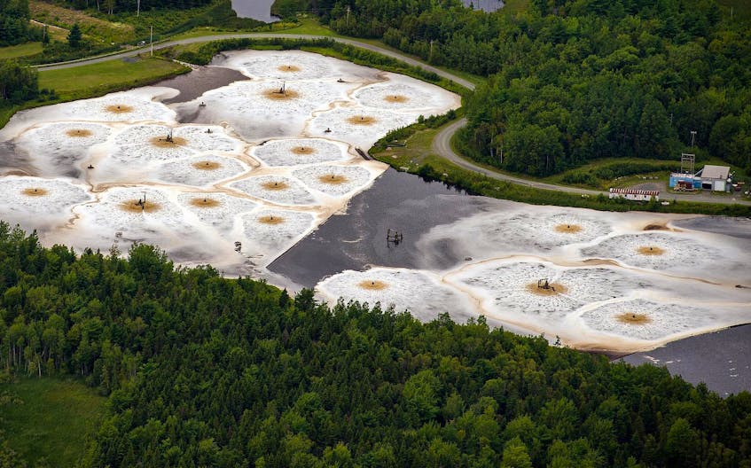
Norther Pulp wants to replace the Boat Harbour treatment site seen above in 2014 with another effluent plant that would pipe processed wastewater into the Northumberland Strait. - File
