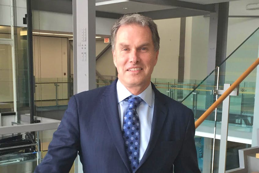 
Scott Balfour, president and CEO of Emera Inc., says the energy company’s business continued to perform well during the first quarter, delivering strong financial results while making measurable progress on its strategic objective of reducing debt load. - Roger Taylor/The Chronicle Herald

