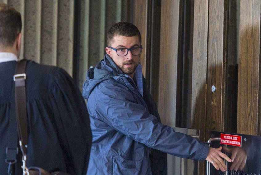 
Gregory Howard Bowser, shown at Nova Scotia Supreme Court in March, has been handed a suspended sentence with a year's probation on three counts of common assault. - Ryan Taplin
