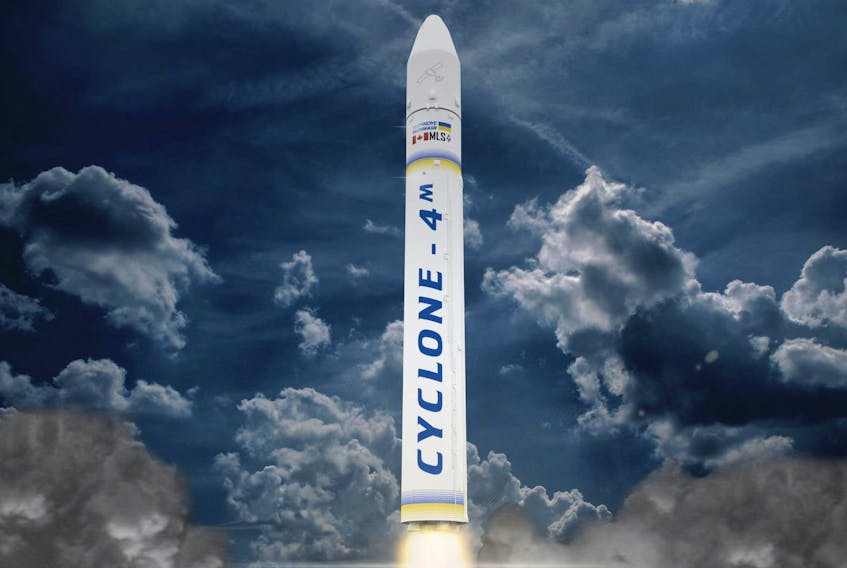 
Maritime Launch Services is proposing to use a Ukrainian-built Cyclone 4M rocket at its proposed launch site in Guysborough County.
