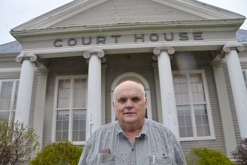 Attorney Daniel MacIsaac fears for the future of the court house built a century and a half ago on Antigonish's Main Street.