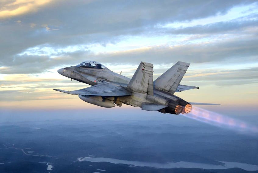 
The Royal Canadian Air Force’s CF-18 Hornet. - DND / File
