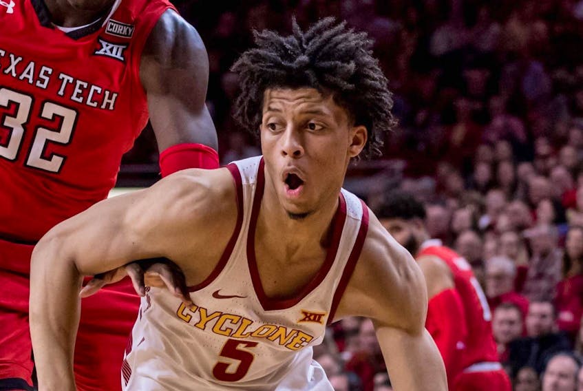
Dartmouth’s Lindell Wigginton, seen here playing for the Iowa State Cyclones, is a long shot to have his name called Thursday night during the 2019 NBA draft in Brooklyn, N.Y. - Iowa State University


