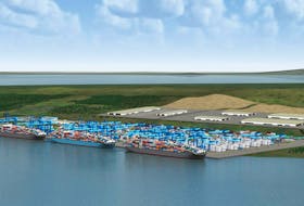 
This rendering shows what the new Melford container terminal in Guysborough County might look like. - Contributed
