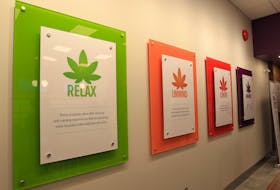 
A display at a Nova Scotia Liquor Corp. outlet explains the different levels of cannabis effects. The NSLC also will be the government’s retailer for cannabis edibles, extracts and topical creams, the province announced Monday. - Tim Krochak / File 
