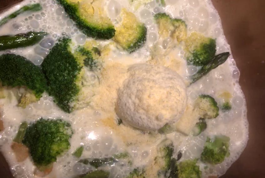 
Martin’s Cream of Broccoli and Asparagus Soup 
