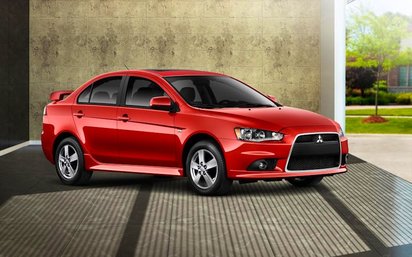 
The 2008-17 Mitsubishi Lancer’s (2013 Lancer GT AWD shown here) power came from one of two four-cylinder engines, with horsepower pegged around 150 from the two-litre unit, and around 170 from the 2.4-litre unit. - Contributed
