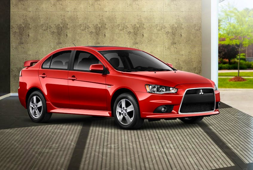 
The 2008-17 Mitsubishi Lancer’s (2013 Lancer GT AWD shown here) power came from one of two four-cylinder engines, with horsepower pegged around 150 from the two-litre unit, and around 170 from the 2.4-litre unit. - Contributed
