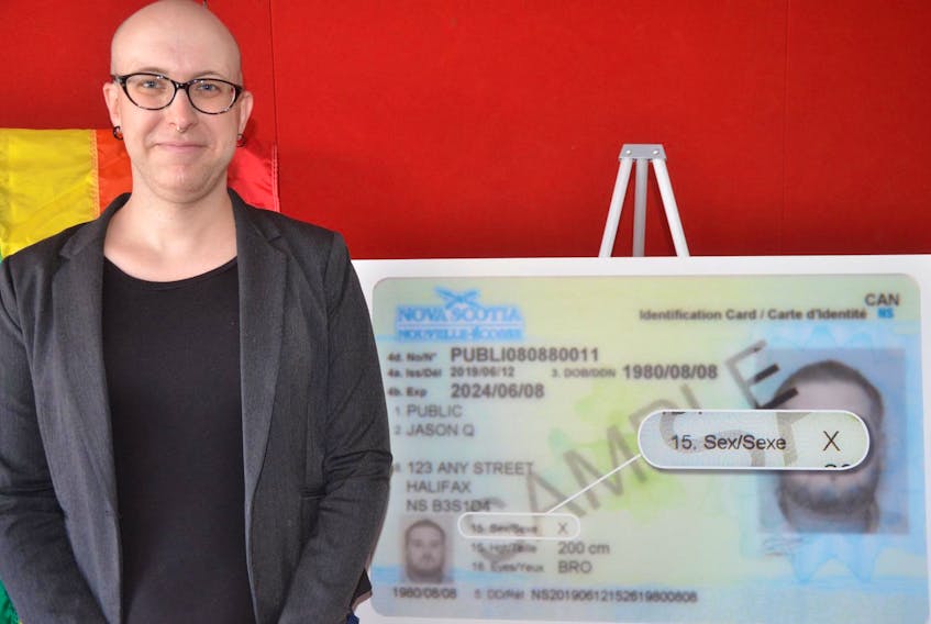 
Shae Morse, a teacher and community advocate, says the province’s announcement Tuesday of extended options for gender identity on identification cards and documents is a step in the right direction. - Francis Campbell
