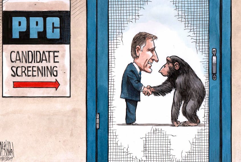 
Bruce MacKinnon’s editorial cartoon, originally published on July 10, 2019
