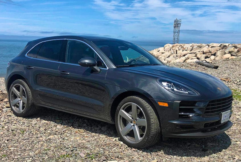 
The 2019 Porsche Macan S is powered by a turbocharged, 3.0-litre V6 that makes up to 348 horsepower and 352 lb.-ft. of torque. 
