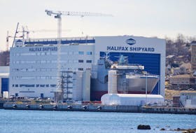 
Irving Shipbuilding was denied a request for a security in the range of $76,000 from Maritime Associates International Inc. in a dispute over the delivery of 98 air-tight doors and hatches and nine sliding doors for each of the six Arctic patrol ships Ithe Irving Shipyard is building. - Ryan Taplin

