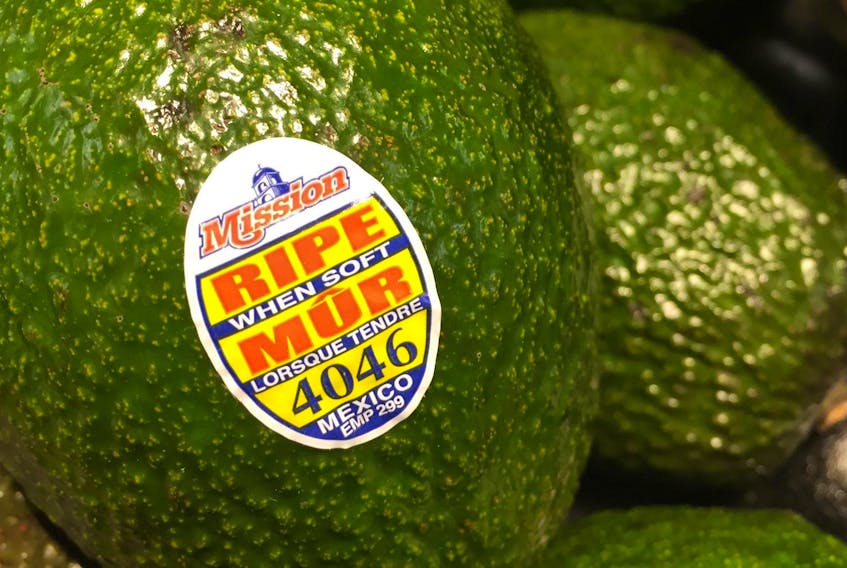 
Mexico produces 34 per cent of the world supplies of avocados and in Canada, 95 per cent of all avocadoes come from Mexico. - roger Taylor 
