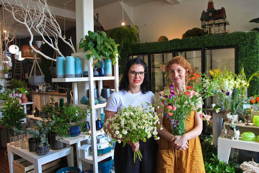 Ashley MacNeill and Jayme Melrose have opened Props Floral Design in the Hydrostone in Halifax.