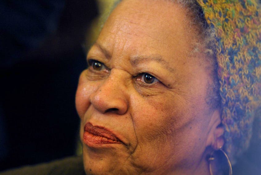
U.S. author Toni Morrison poses after being awarded the Legion of Honour, France's highest award, during a ceremony at the Culture Ministry in Paris on Nov. 3, 2010. - Philippe Wojazer / Reuters
