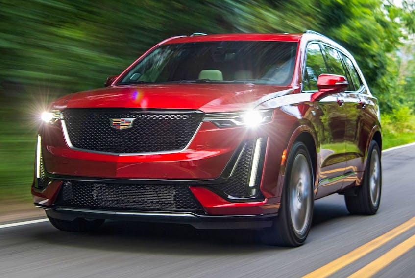 
The 2020 Cadillac XT6 Sport is powered by a 310-horsepower, 3.6-litre, V-6 engine with a nine-speed automatic transmission. - GM
