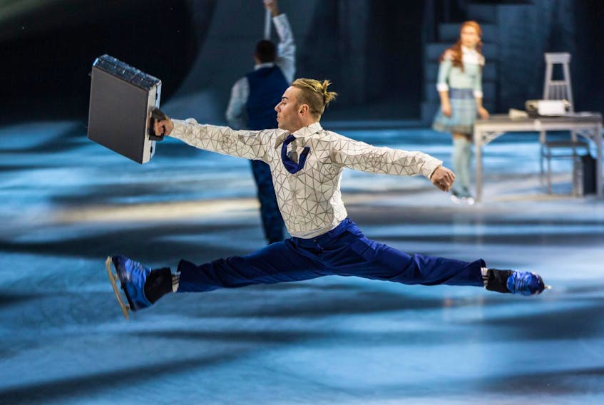 Edmundston-raised champion skater Shawn Sawyer performs in Crystal, the first Cirque du Soleil show set on ice, at Scotiabank Centre from Wednesday, Aug. 28 to Sunday, Sept. 1.