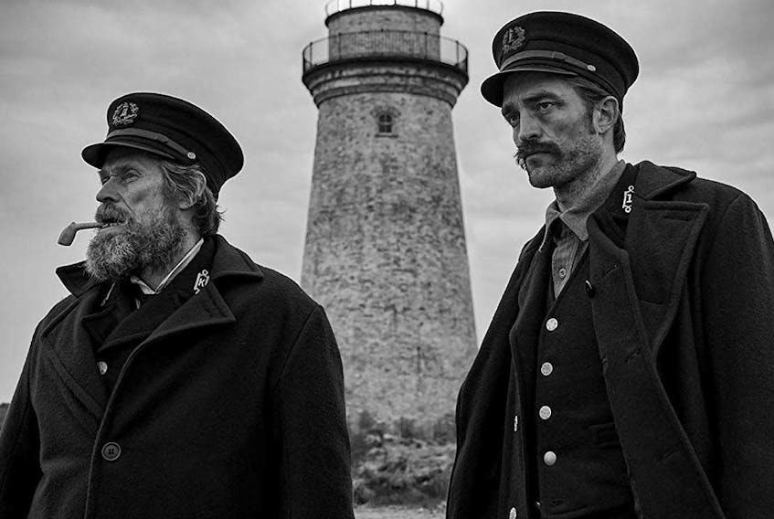 
Willem Dafoe, left, and Robert Pattinson star in The Lighthouse, which will be shown at the closing gala at this year’s FIN Atlantic International Film Festival.
