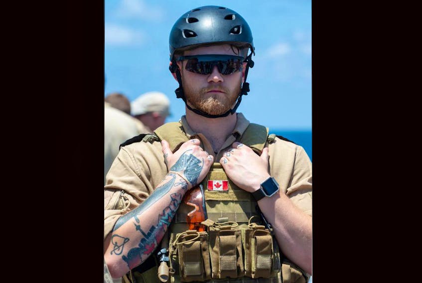 
A new Canadian Armed Forces’ policy states that tattoos are now only prohibited on the face and the scalp. Members can request an accommodation if they have, or intend to have, cultural or religious-based tattoos on the face and scalp. - Master Cpl. PJ Letourneau/Canadian Forces Combat Camera 
