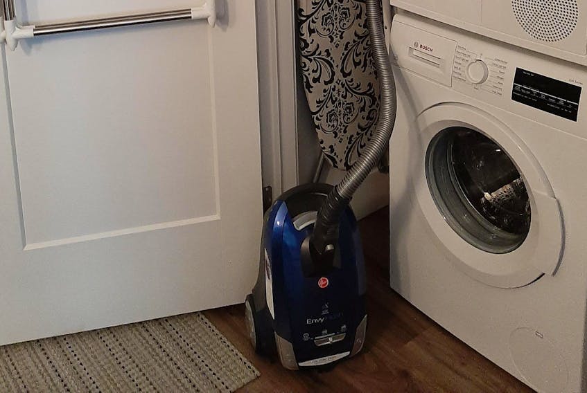 Any front-load washing machine needs to be kept clean as the rubber can become mouldy quite easily, so wiping it down with vinegar and water regularly is essential.