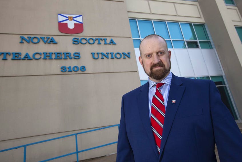 
Paul Wozney, president of the Nova Scotia Teachers Union, said “a lot of people were terrified that we were going to descend into the abyss the way that it did the last time” but is positive after initial meetings to discuss a new contract. - Eric Wynne
