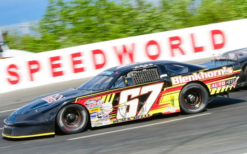 
Truro’s Dylan Blenkhorn (67) is the overall points leader with two races remaining in the Parts For Trucks pro stock tour.
