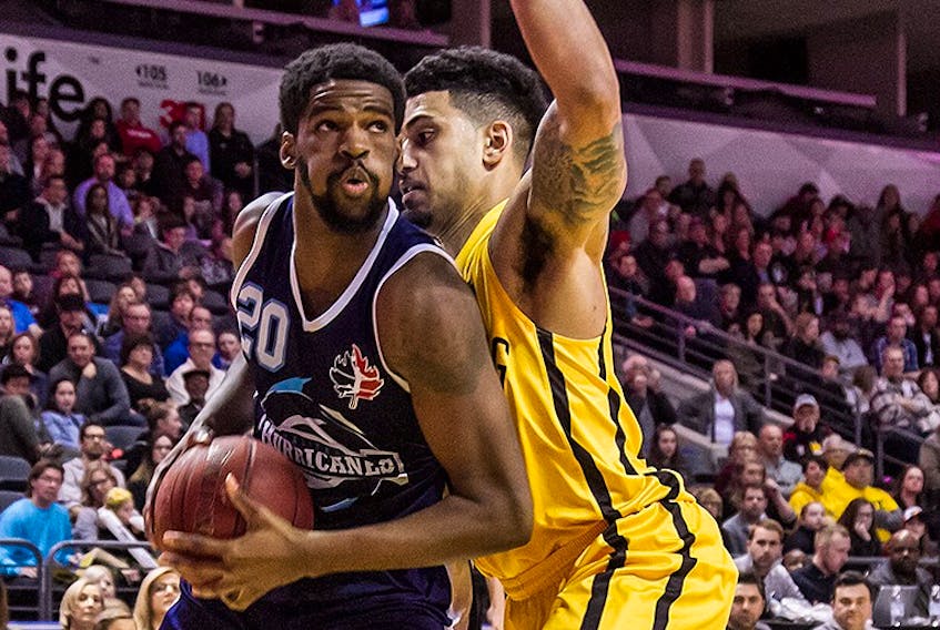 
CJ Washington (left) has re-signed with the Halifax Hurricanes. The six-foot-seven power forward took last season off from the NBL Canada to recover from a knee injury. SUBMITTED
