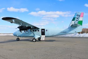 This 18-seat Twin Otter will be used by EVAS Air for its Gander to Fogo Island flight service. The first flight is scheduled for April 23.