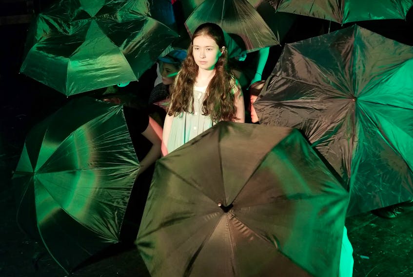 Thirteen-year-old Kathleen O’Rourke has been involved with the Beyond the Overpass Youth Theatre for five years. She played Molly in their production of “Peter and the Starcatcher”. O’Rourke says it’s the biggest production she’s ever been a part of.