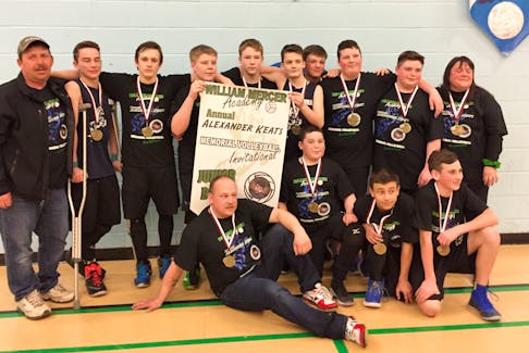The William Mercer Academy school junior boys took home gold after winning the third annual Alexander Keats Memorial Volleyball Tournament April 21 and 22 at William Mercer Academy in Dover.