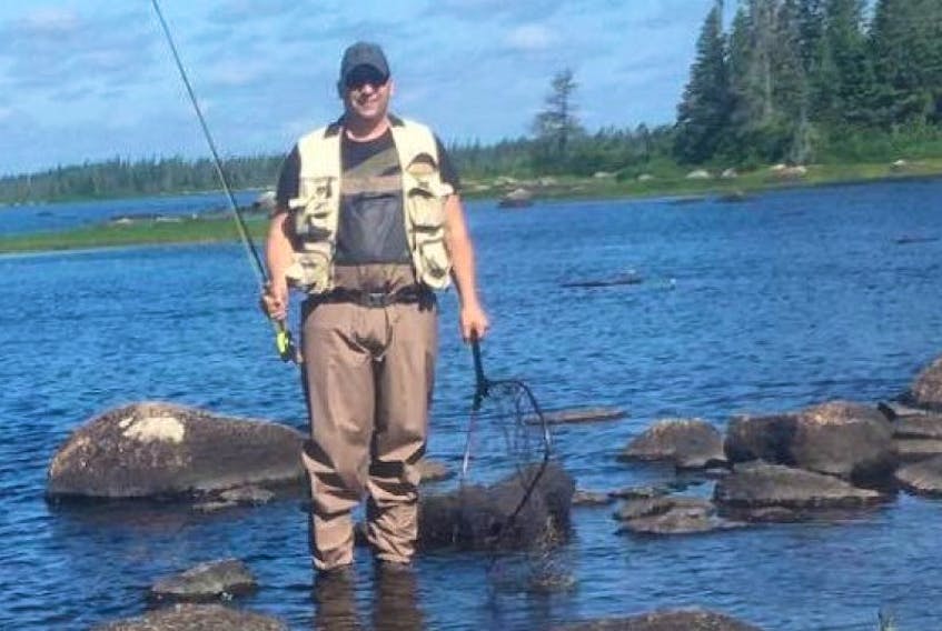 Hare Bay’s Darren Davis was confronted by a black bear while salmon fishing on Traverse Brook on Sunday. He’s reminding anglers to take precautions and be aware of their surroundings when venturing out into the wilderness.