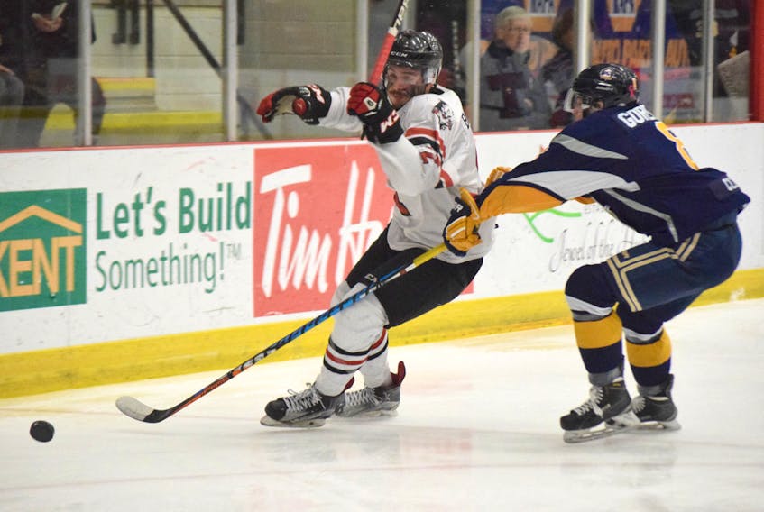The Truro Bearcats and Yarmouth Mariners are battling in a MHL Eastlink South Division semifinal series.