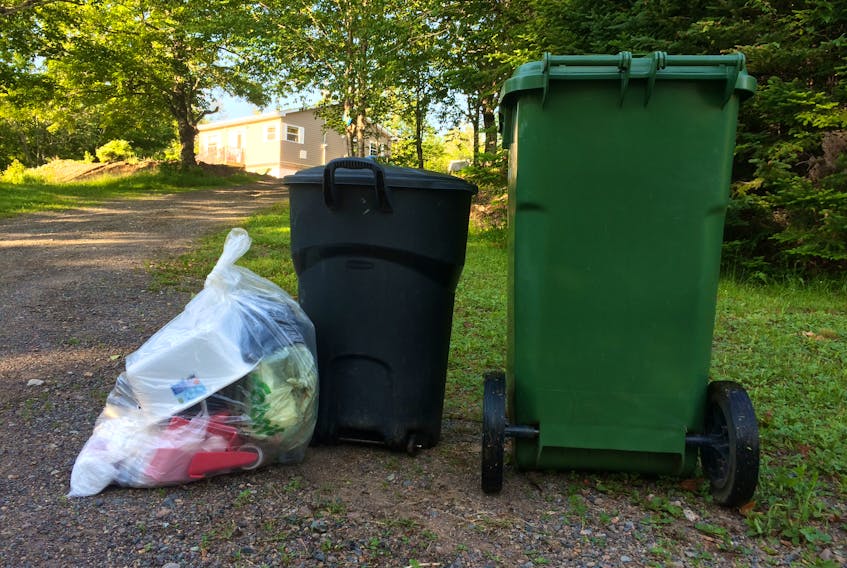 Clear bags for recyclables could soon be banned in Colchester County.
