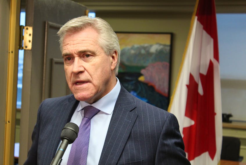 Premier Dwight Ball says the rate mitigation picture will become more clear by the end of the month. DAVID MAHER/THE TELEGRAM