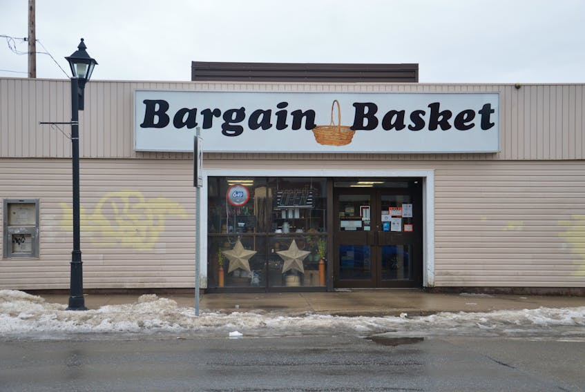 The Bargain Basket location on Main Street in Sydney Mines.