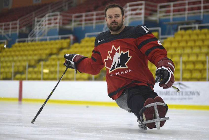 Billy Bridges is a veteran with Canada's sledge hockey team. 
(Jason Malloy/The Guardian)