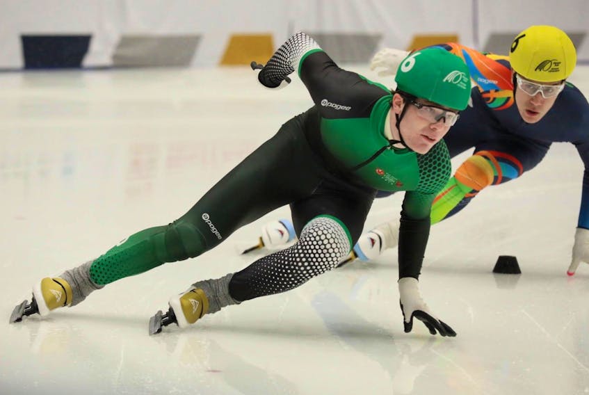 Andrew Binns competes for Team P.E.I. at the 2019 Canada Games in Red Deer, Alta.