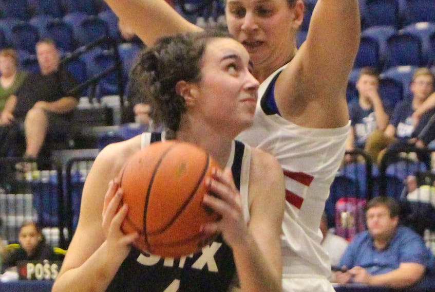 Antigonish native Brianna Gottschall is in her first season with the St. F.X. X-Women basketball team. Sam Macdonald