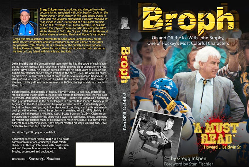 The book jacket for Broph, by Gregg Inkpen.