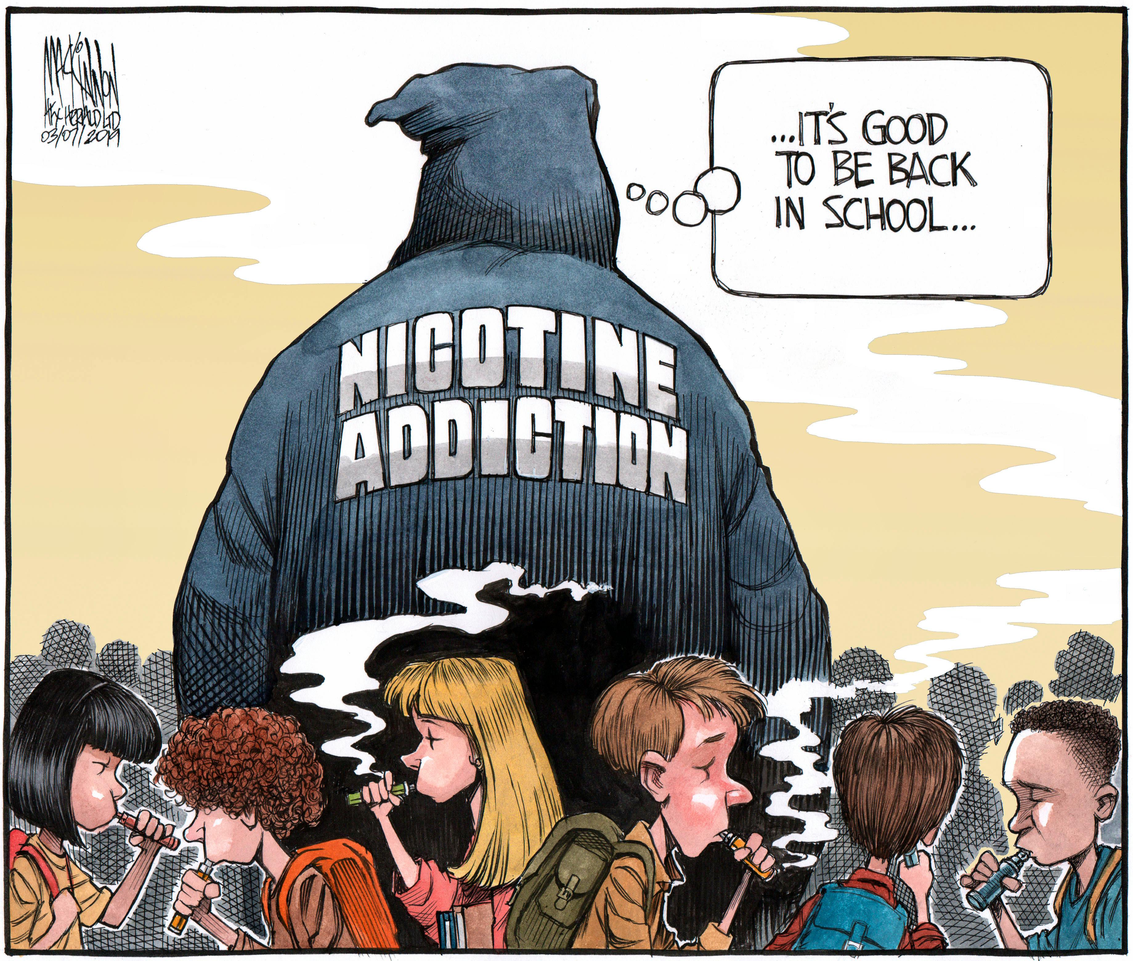 Bruce MacKinnon's March 7, 2019 cartoon.