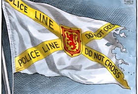 Bruce MacKinnon cartoon for April 22, 2020. Mass shooting, nova scotia, nova scotia strong, petipique, 23 victims.
