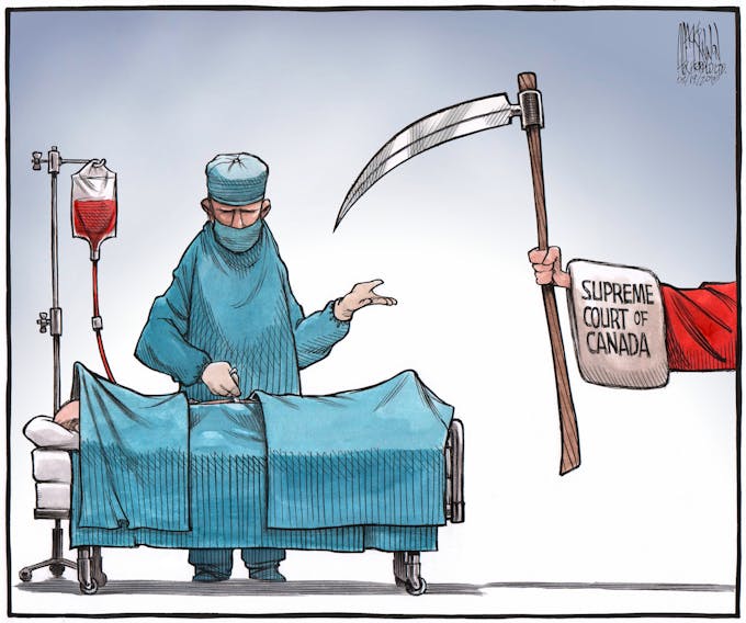 Bruce MacKinnon's cartoon for Aug. 19, 2015.