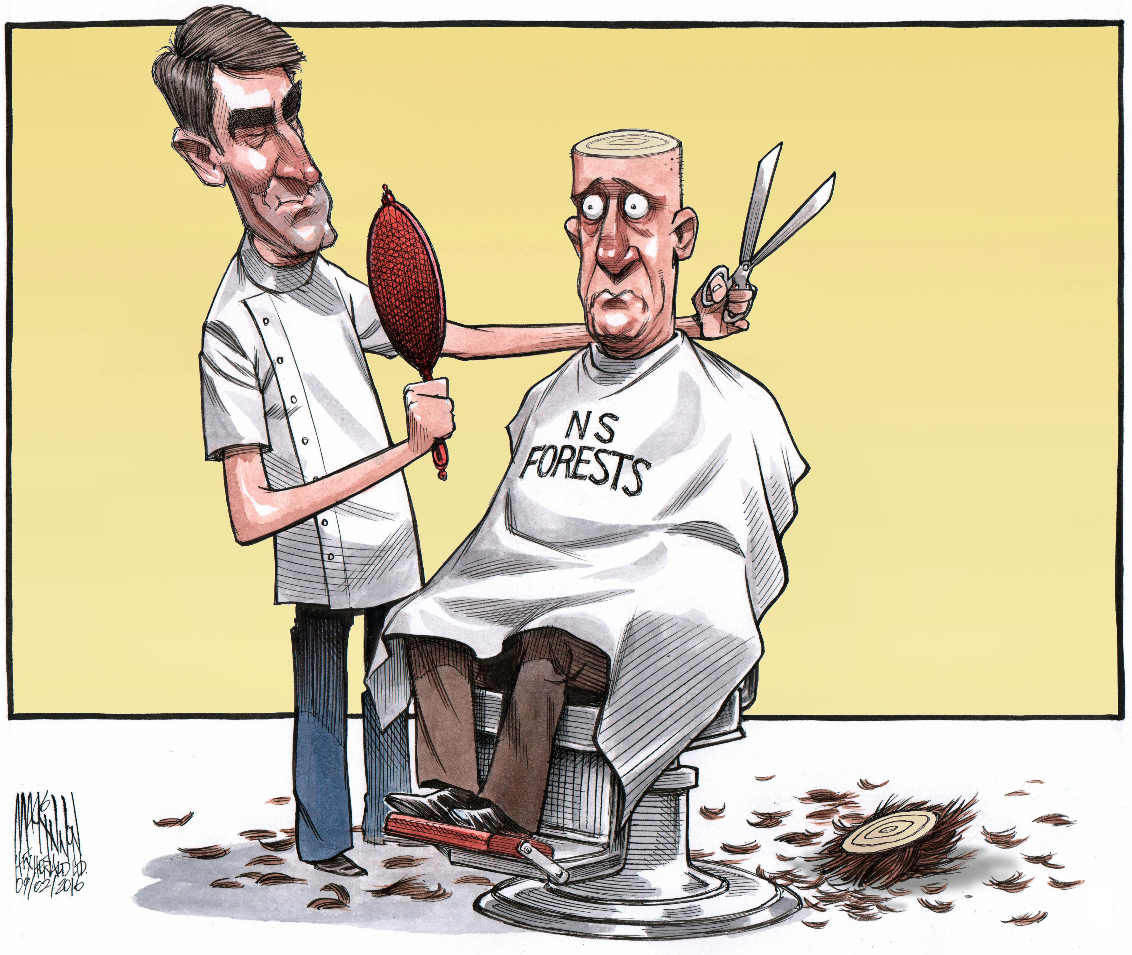 Bruce MacKinnon's cartoon for Sept. 2, 2016.