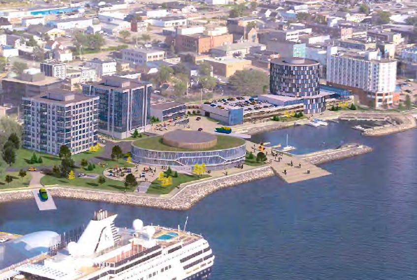 A group of developers is planning to transform four acres of underdeveloped land on Sydney’s waterfront into a multi-million-dollar mixed-use complex of residential and commercial units, a hotel, a new Cape Breton Regional Library and possibly Casino Nova Scotia.