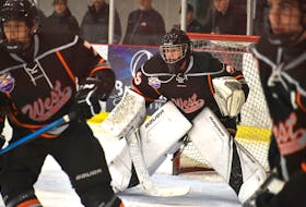 Kenzie MacPhail of the Cape Breton West Islanders will handle the bulk of the team’s games during the Nova Scotia Eastlink Major Midget Hockey League playoffs, beginning Saturday in Port Hood.